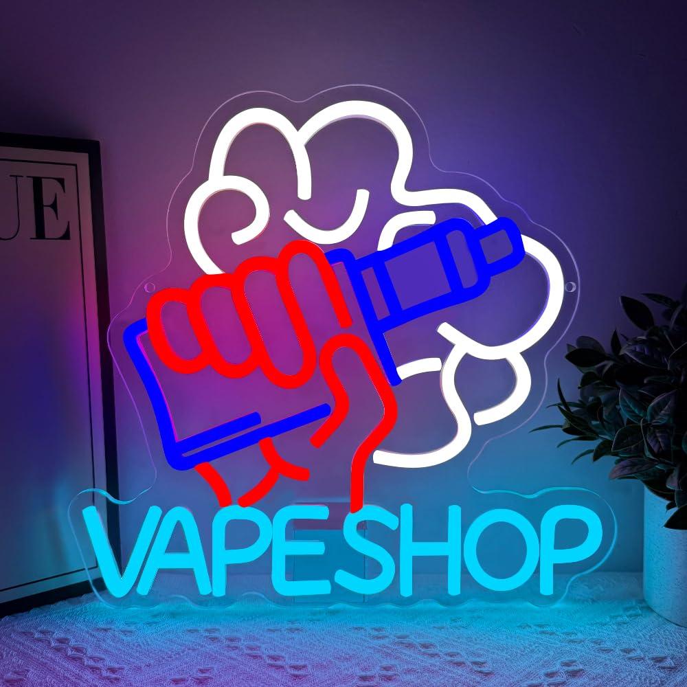 Vape Dükkanı Neon Tabelası, El - Vaping Store incelemesi ve fiyatı