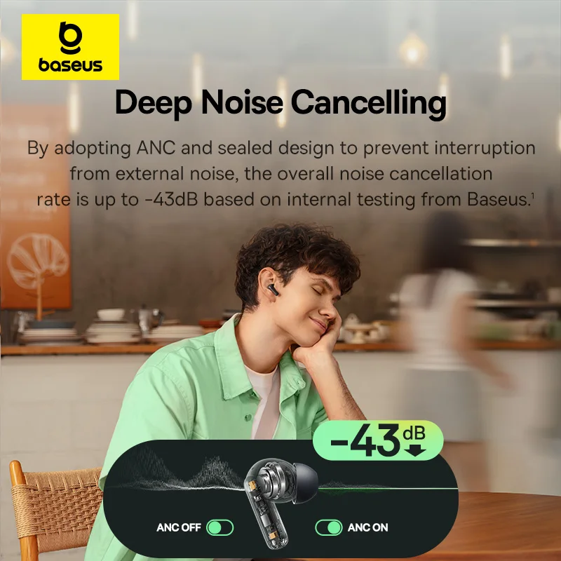 Baseus Bass EP10 NC -43dB Gürü - Anker Speaker Soundcore Boom 2 incelemesi ve fiyatı